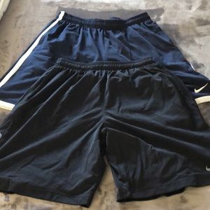2 pair of Nike Dri fit shorts